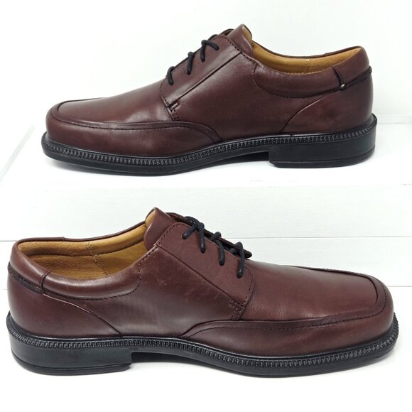 Ecco Holton Leather Shoes Mens 7 - 7.5 EU 41 Brown Oxford Dress Lace Up Casual main image 6